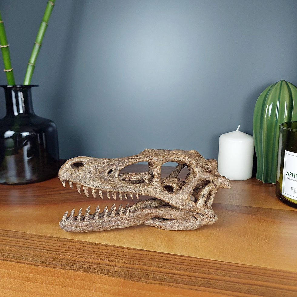 Thumbnail: Velociraptor Mini Seramik Heykel