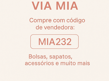 CÓDIGO DE VENDEDORA VIA MIA