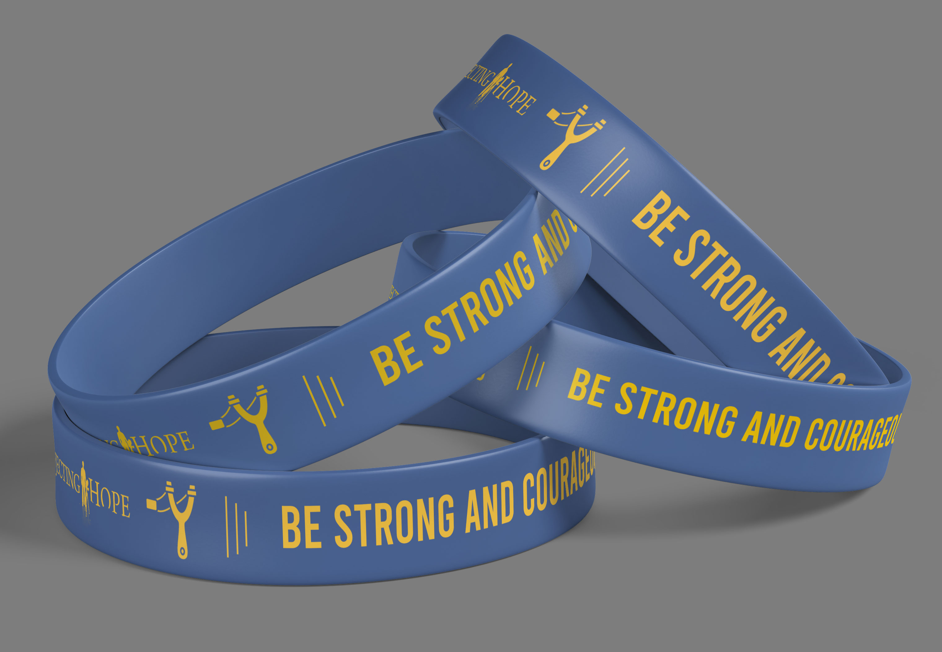 David: Courage Wristband