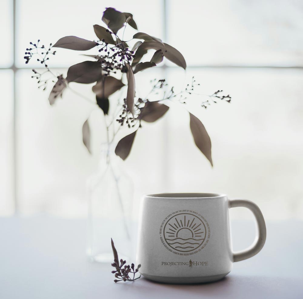 Projecting Hope Mug