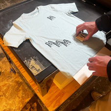 Linocut T-shirt Printing