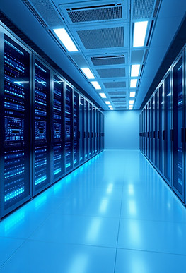 A modern corporate hero-style image representing a technology-focused holding company. Sho