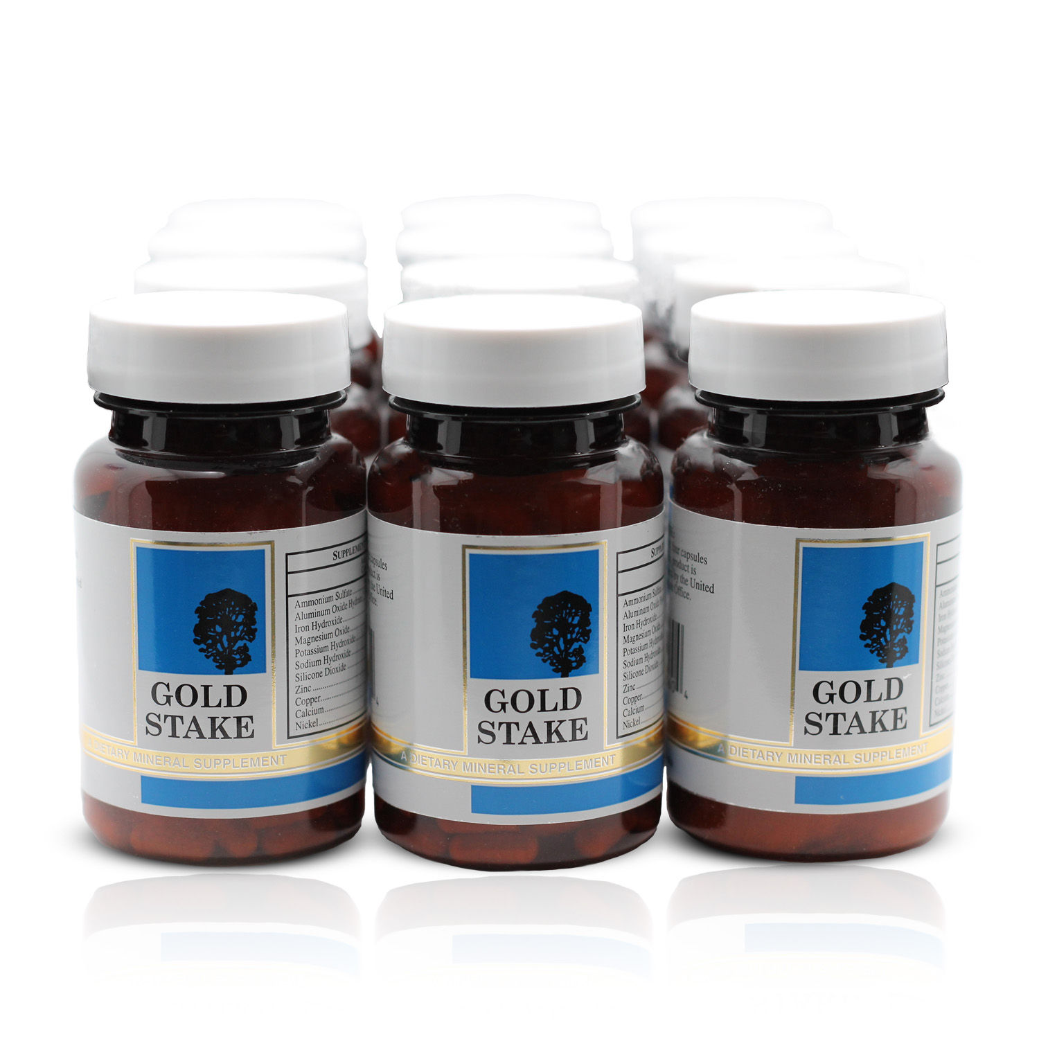 Gold Stake Mineral Supplement - 60 Capsules