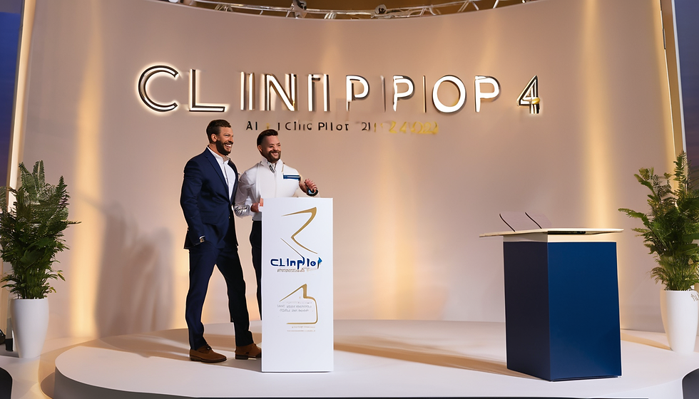 Festa de Lançamento ClinicPilot AI 2024