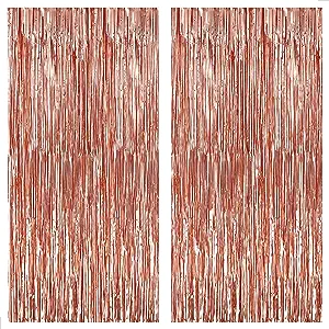 champagne fringe wall decor