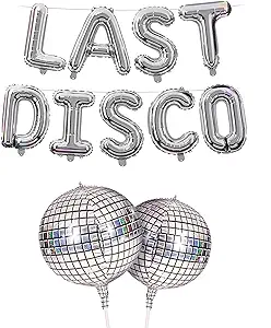 last disco balloons and balloon disco balls