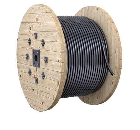 Carrete de cable eléctrico