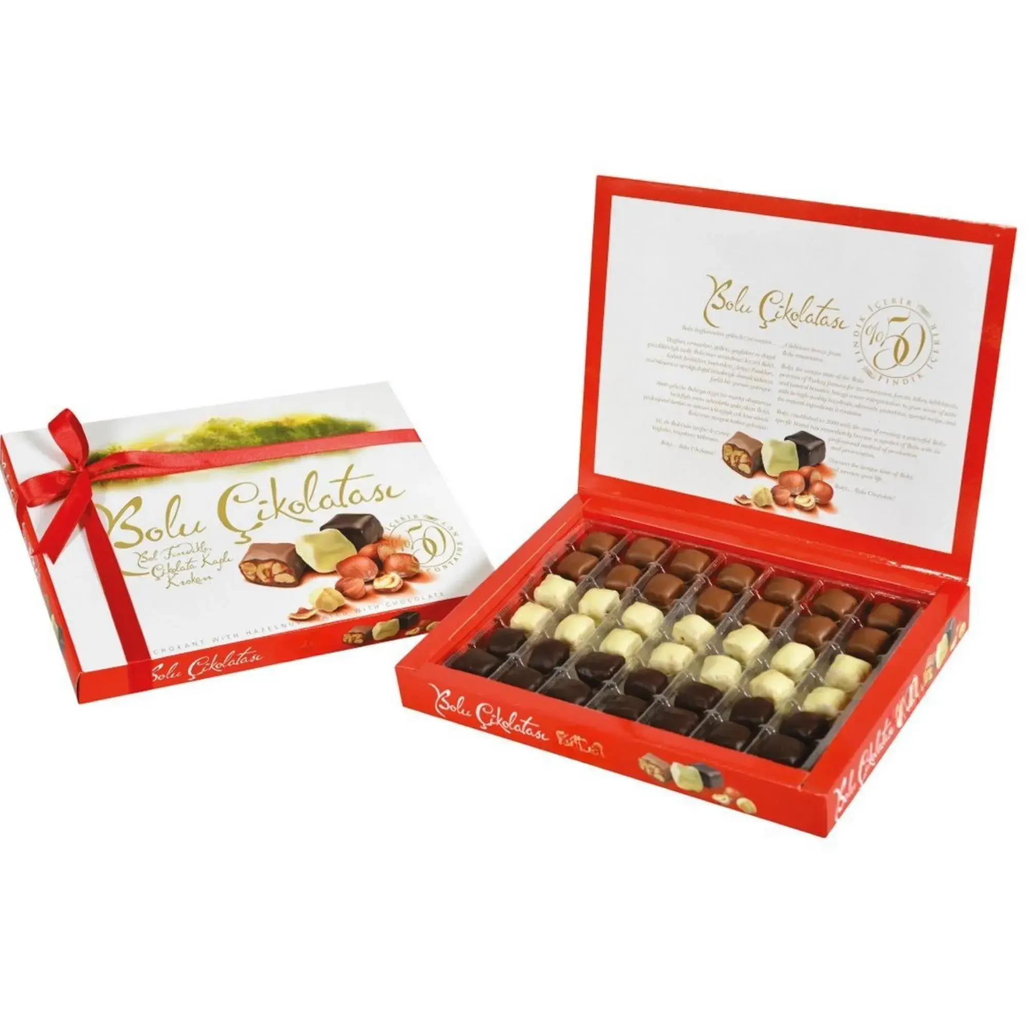 Famous Bolu Chocolate with Hazelnuts 335gr (Bolçi)