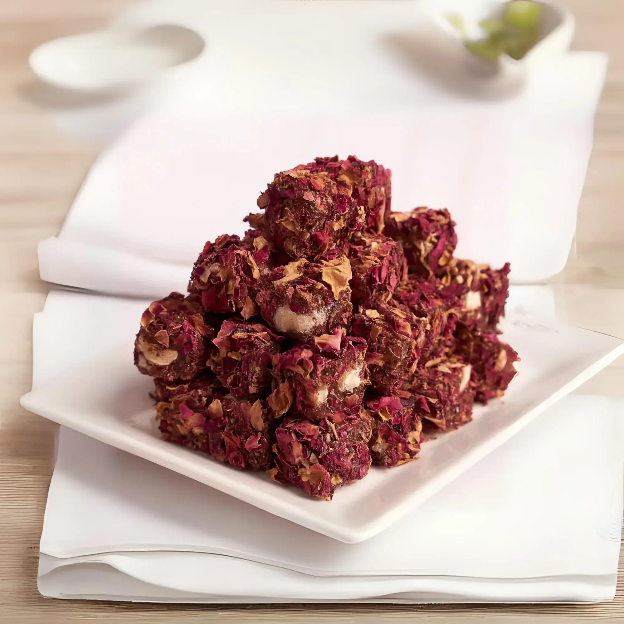 Rose Petal Turkish Delight – Double Roasted Lokum 500gr