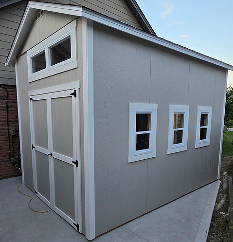 Shed with 10ft sidewalls Custom Shed builder London Ontario