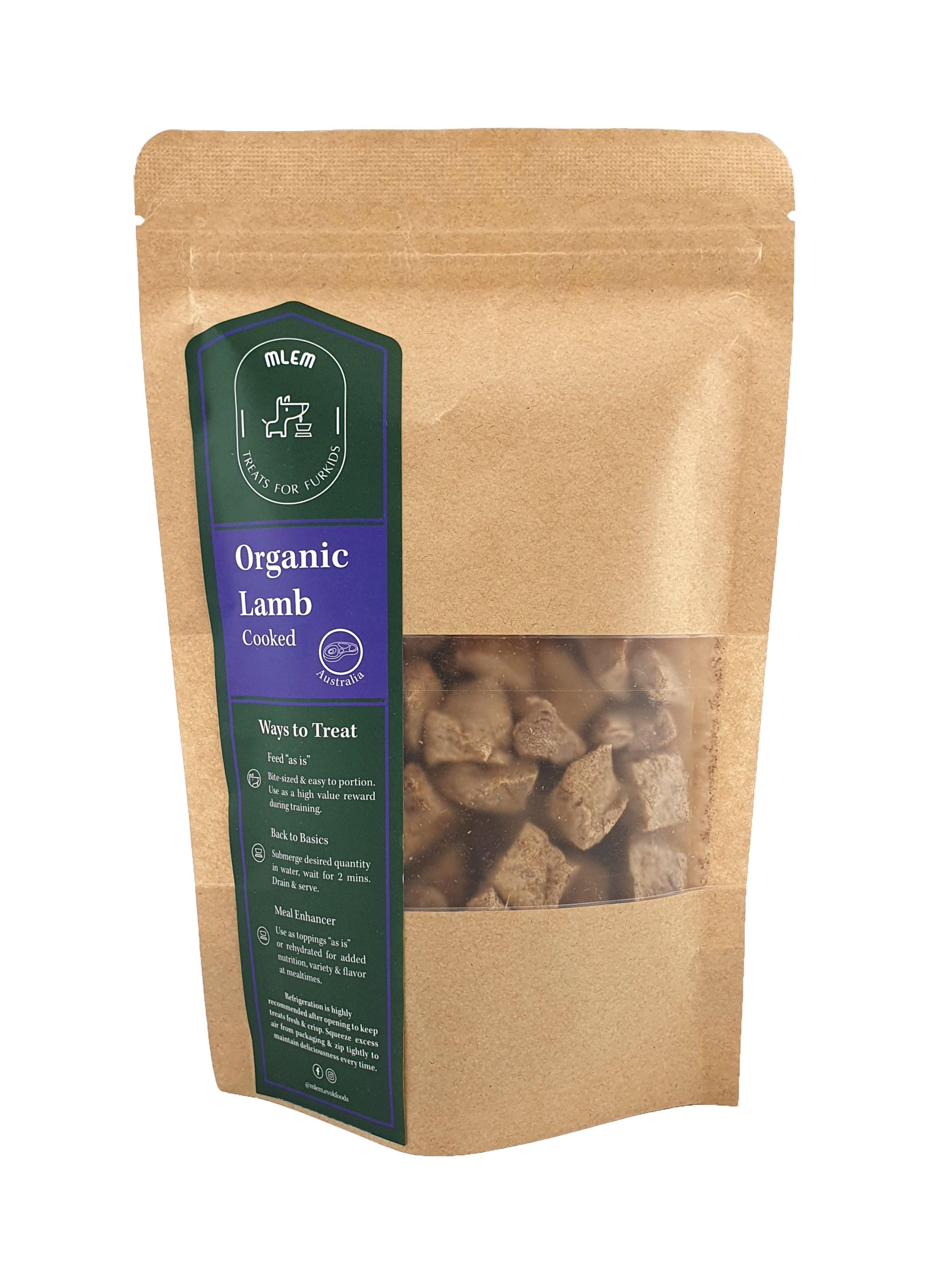 Freeze Dried (Organic Series) Cooked Lamb
