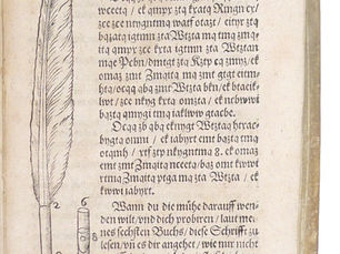 Illustrated Description of a Fountain Pen, ca. 1620