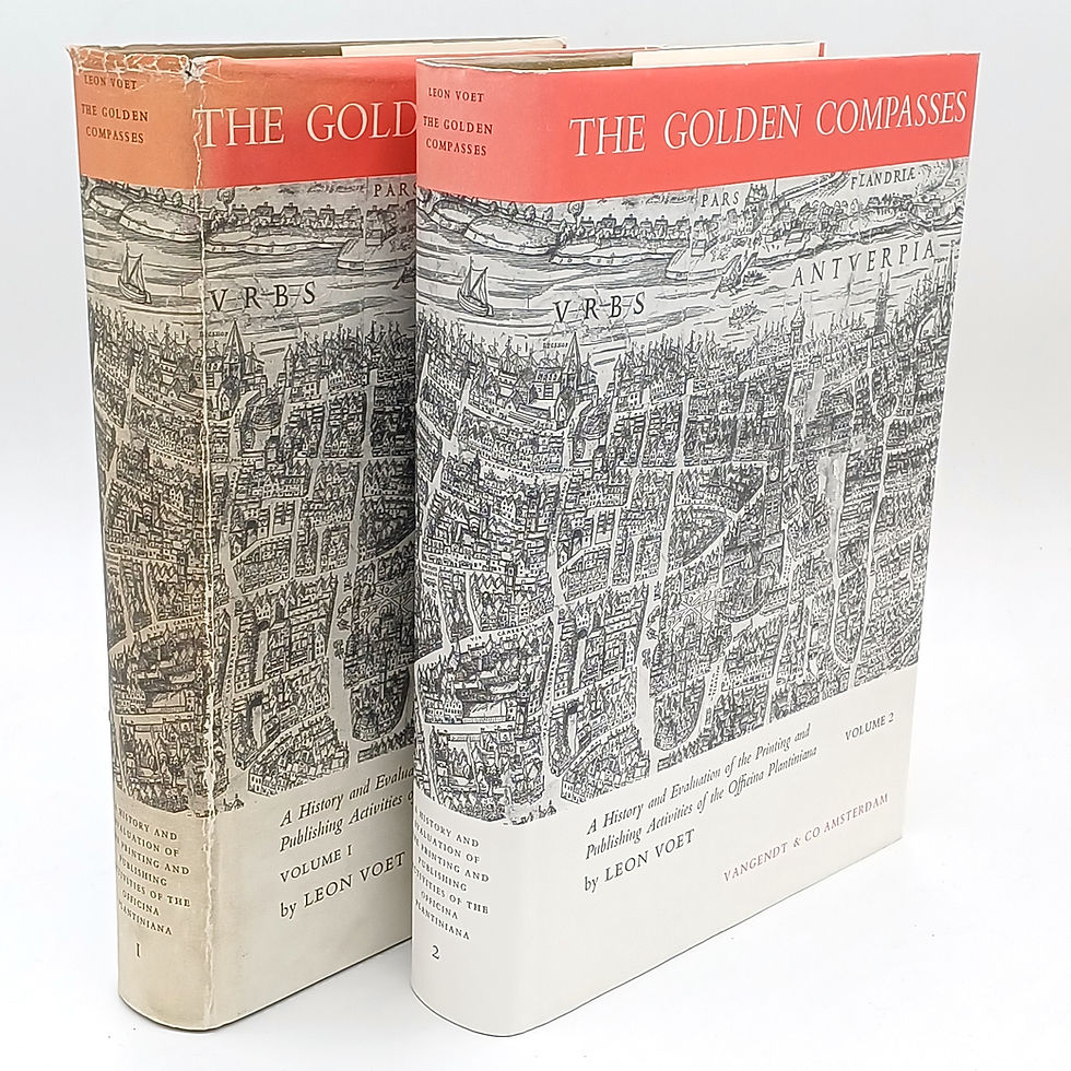 Leon Voet.  The Golden Compasses. Amsterdam, 1969-1972.