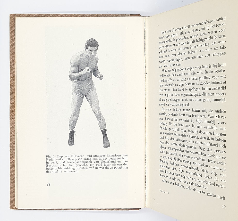 P.M.C. Toepoel. Het boksen. Rotterdam, 1937.