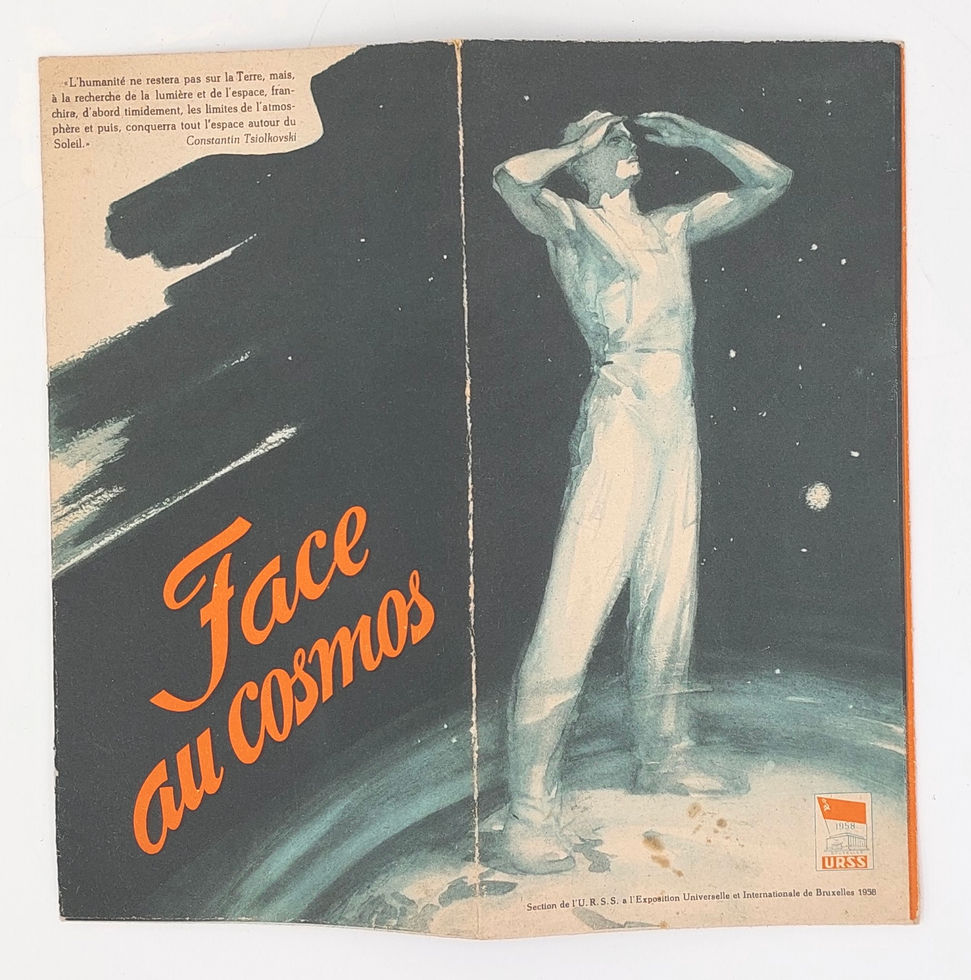 Cold War collectibles: Five rare brochures promoting Soviet space dominance