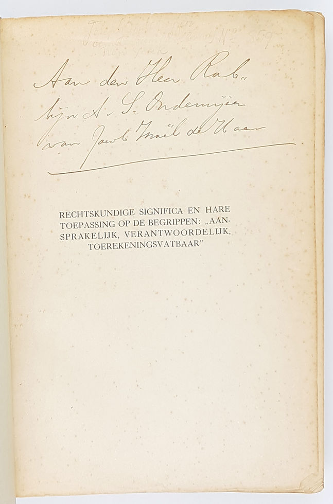 Jacob Israël de Haan. Rechtskundige significa. Amsterdam, 1916.