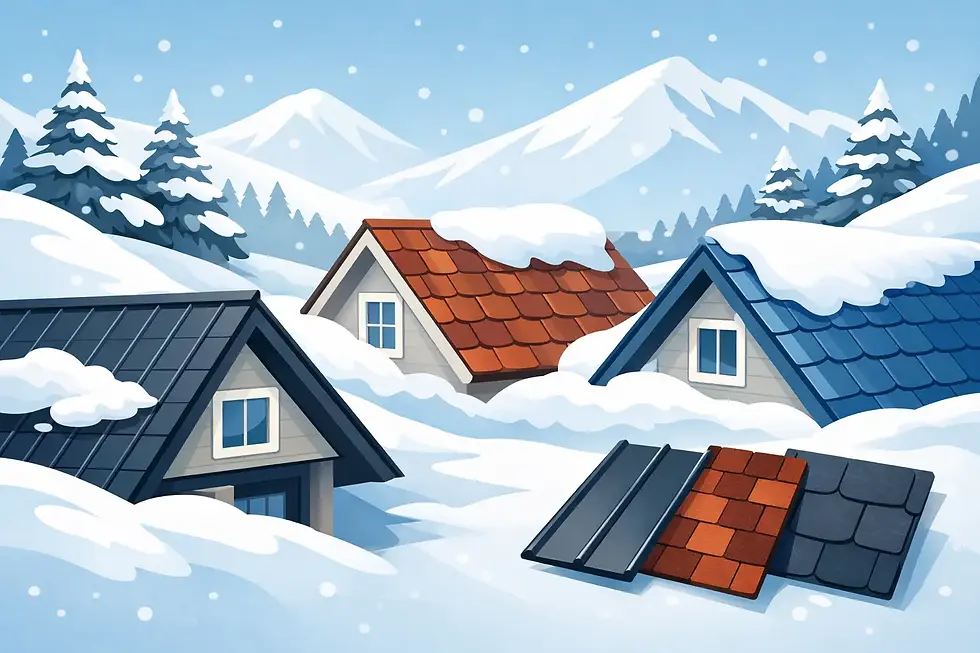 Best Roofing Materials for Snow