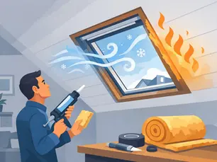 How to Stop Skylight Drafts Without Guesswork