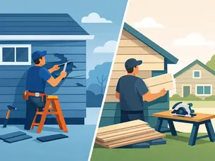 Siding Repair Versus Replacement Guide