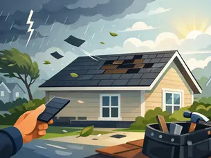 Missing Shingles After Storm? What to Do