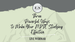 Live Webinar: THREE POWERFUL WAYS TO MAKE YOUR NPTE STUDYING EFFECTIVE