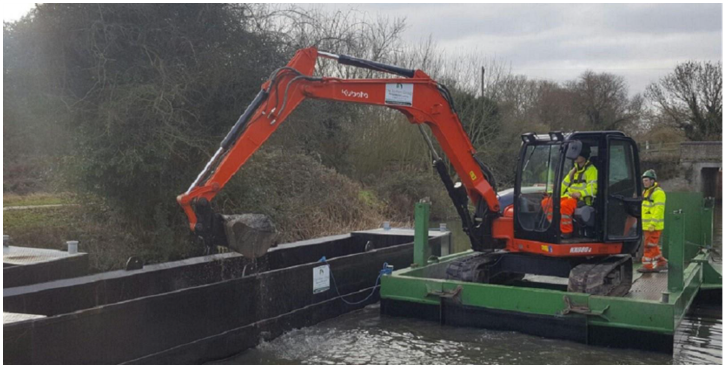 Waterborne plant required due to restricted access