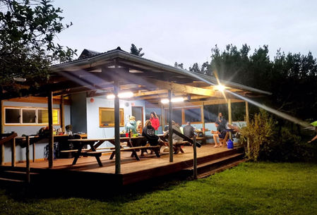 Camping at Buccaneers on the Beach