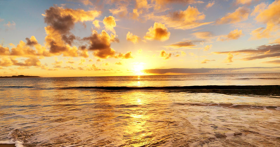 A beautiful sunrise