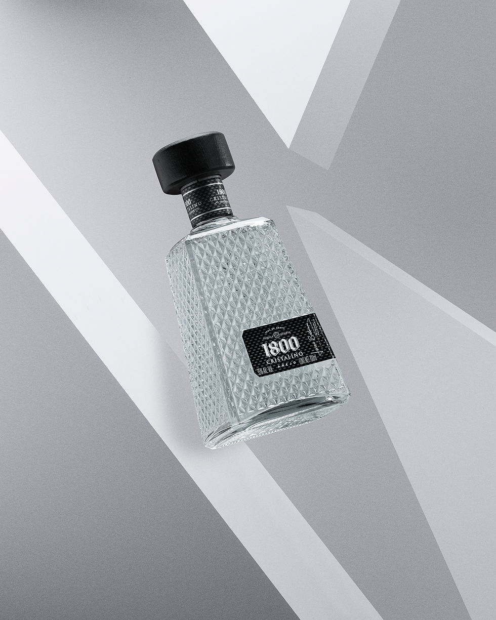 Tequila 1800 Foto de Botella | Roberto Chena | Fotógrafo Publicitario Comercial | Ciudad de México