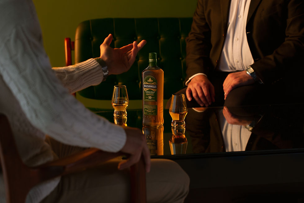 Bushmills Día del Padre - Chena - Fografía de Producto - Fotografía Comecial