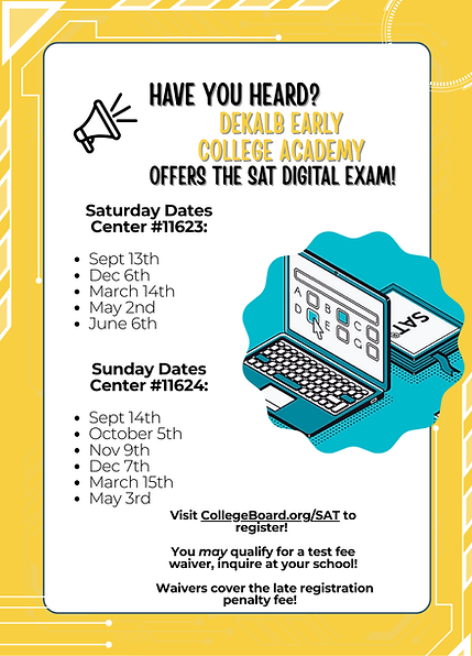 SAT Weekend Digital Exam _ DECA Flyer.png