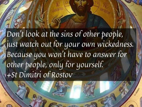 We all answer for ourselves...