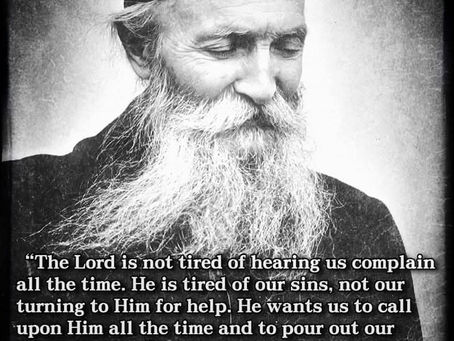 The Lord is not tired