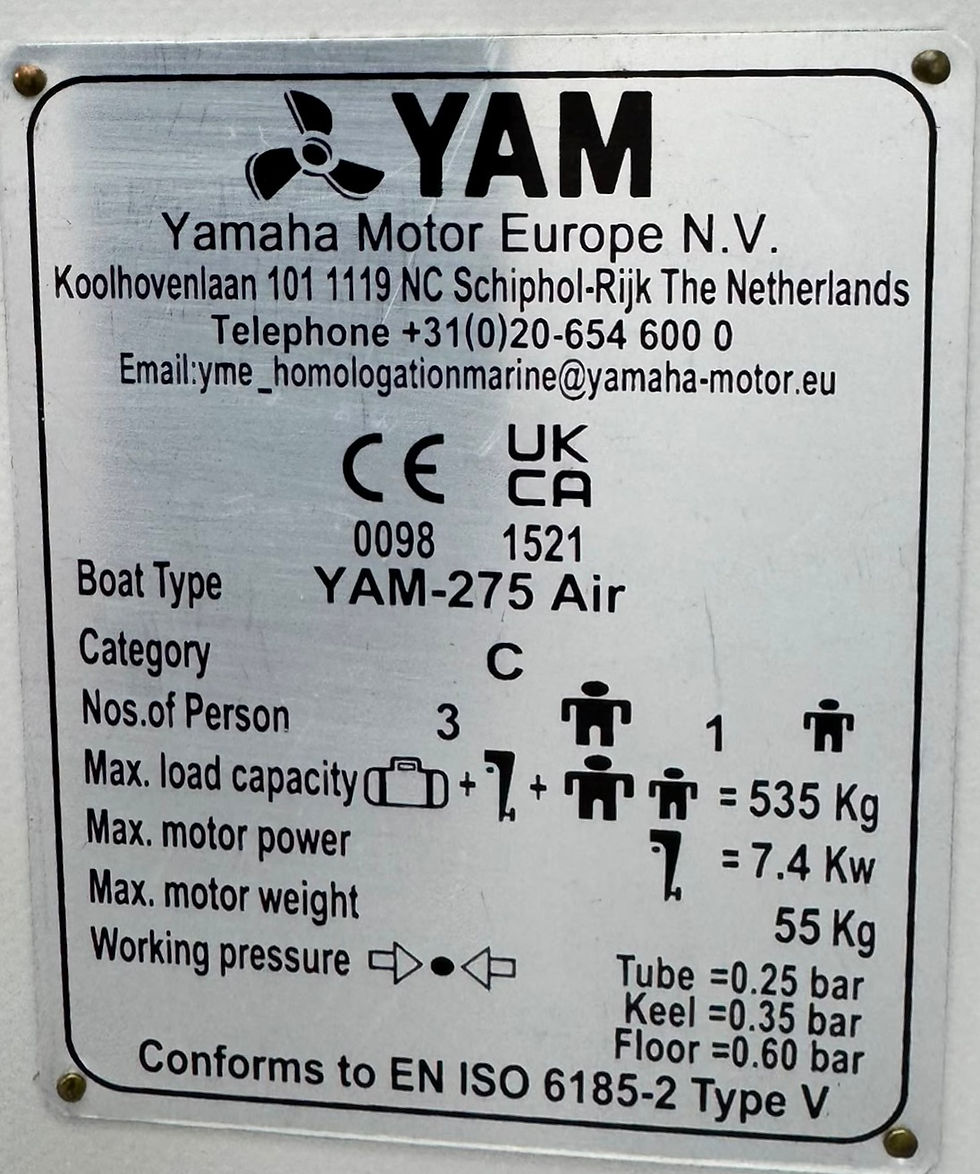 Miniatura: YAMAHA YAM 275 Air 