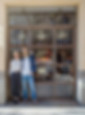 pareja hipster