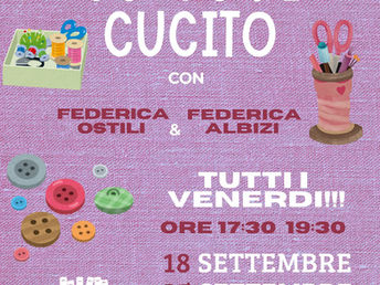 Corso di cucito in libreria