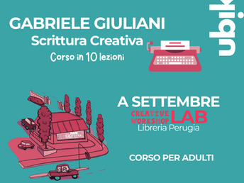 Scrivere per raccontarsi – Al via il corso di scrittura creativa e il laboratorio di narrativa breve di Gabriele Giuliani 