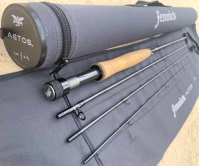 トス・フラ Fenwick AETOS Fly Fishing Rod Grey， 8'6" 5wt 4pc