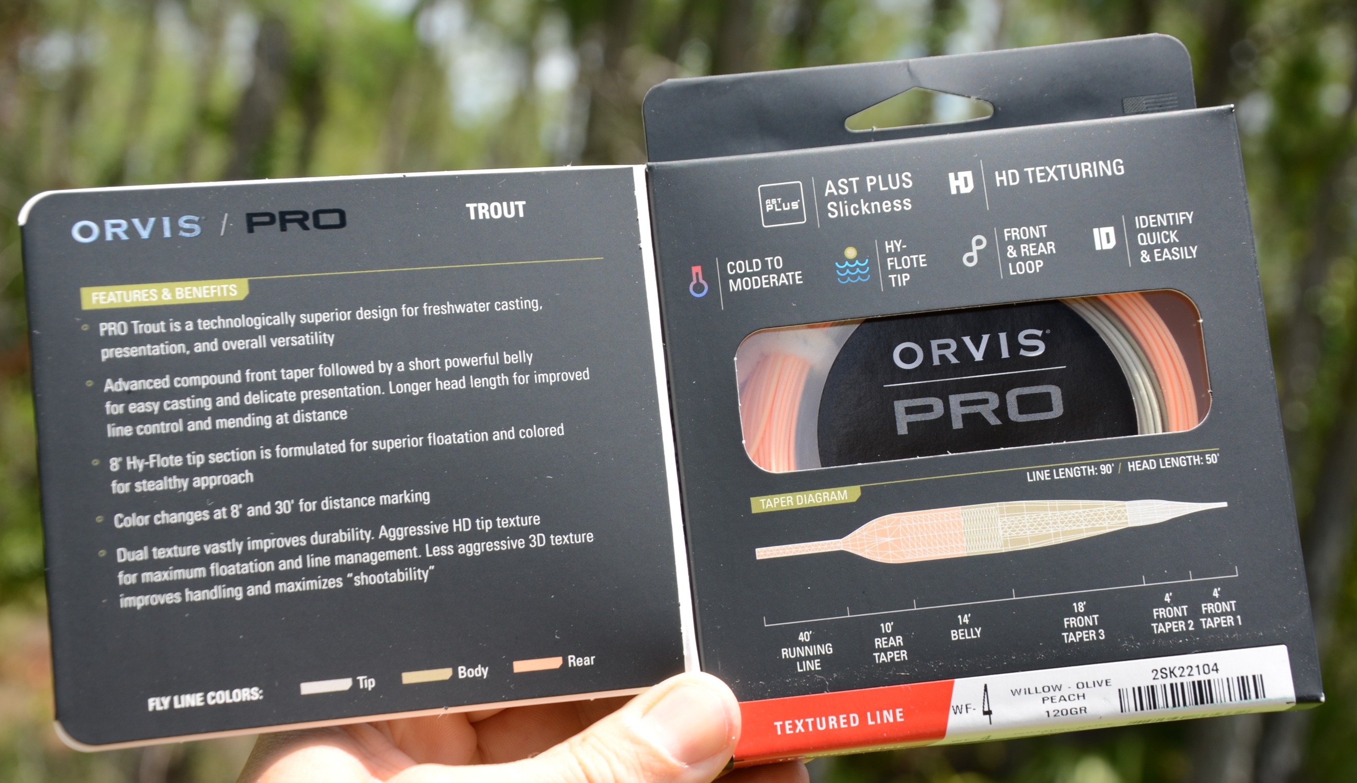 Orvis PRO Trout WF4F Textured Fly Line Review demystifly