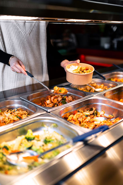 Asiatisches Buffet