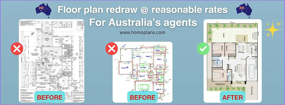 floor plan redraw at low cost