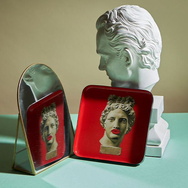 Miniaturbild: Gangzaï - SQUARE TRINKET TRAYS APOLLOKISS GD560
