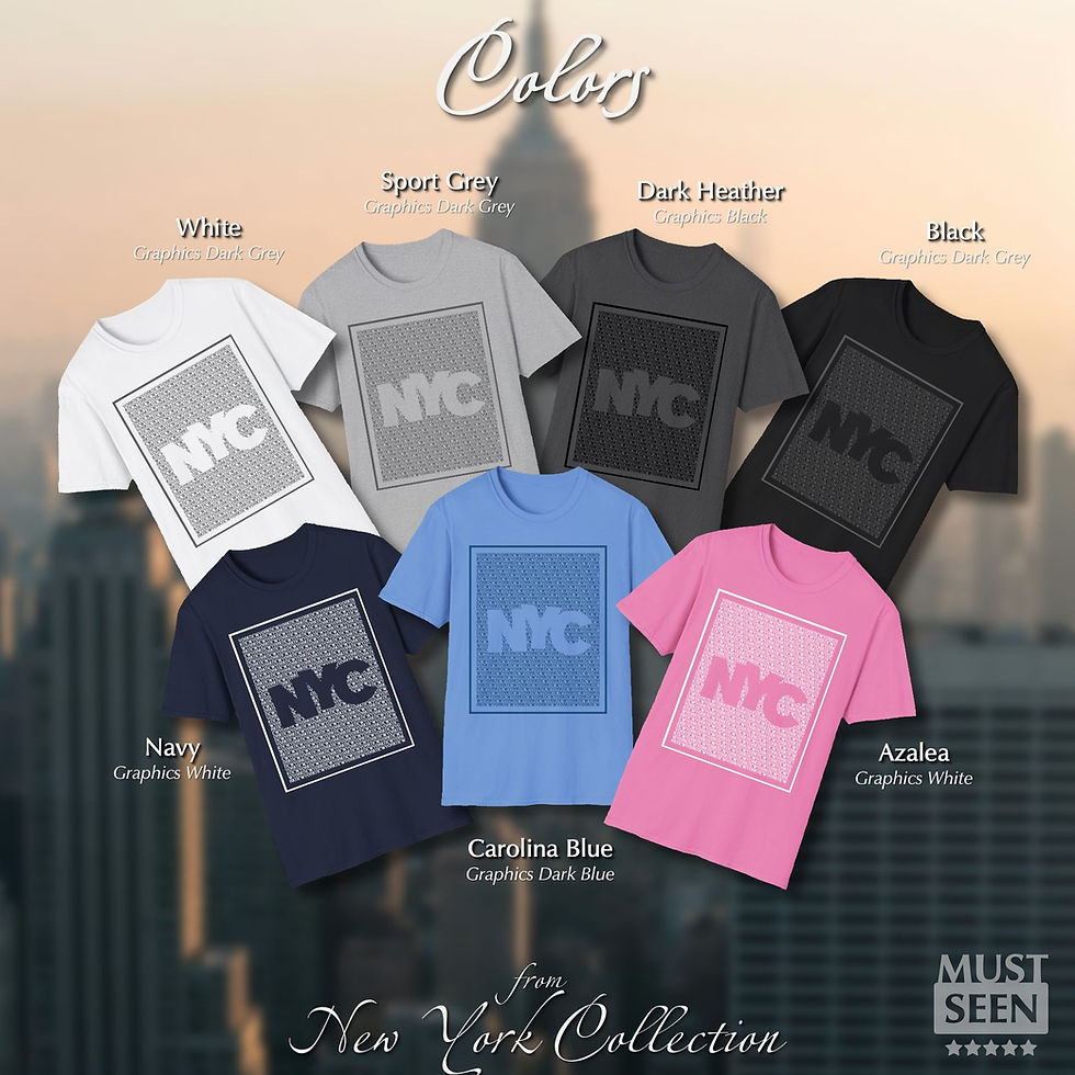 Thumbnail: Must Seen New York T-Shirt - S1 - Colors