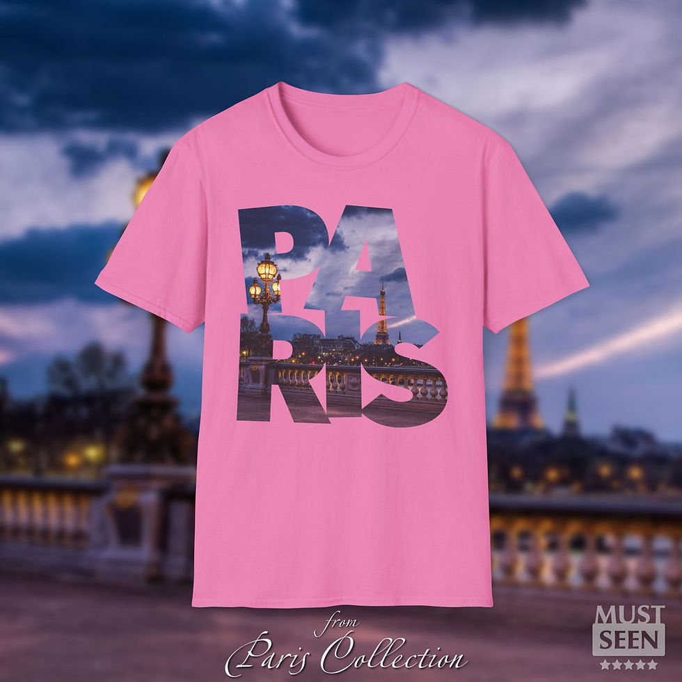 Thumbnail: Must Seen Paris T-Shirt CFI V10 - Azalea