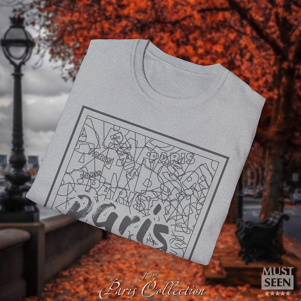 Thumbnail: Must Seen Paris T-Shirt TF CN 2 - Folded