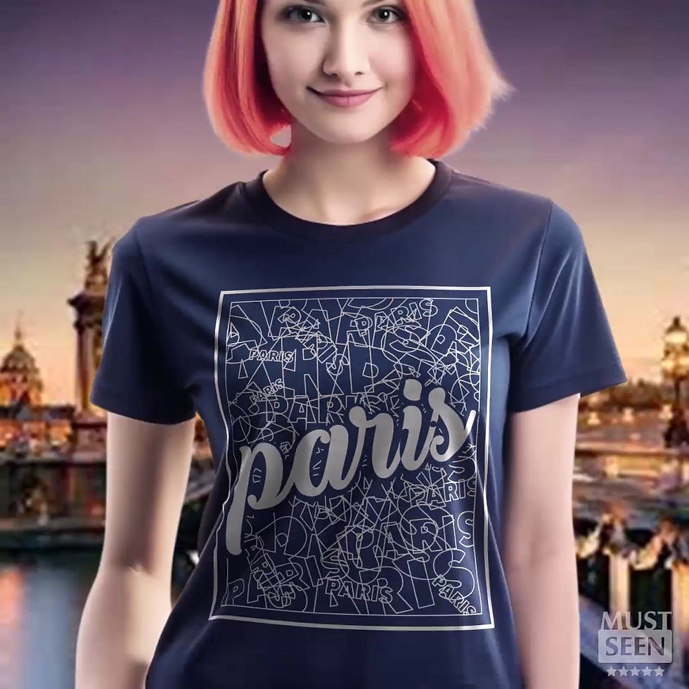 Must Seen Paris T-Shirt TF CN 5 - Video