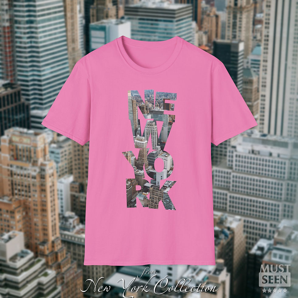 Thumbnail: Must Seen New York T-Shirt CFI V8 - Azalea