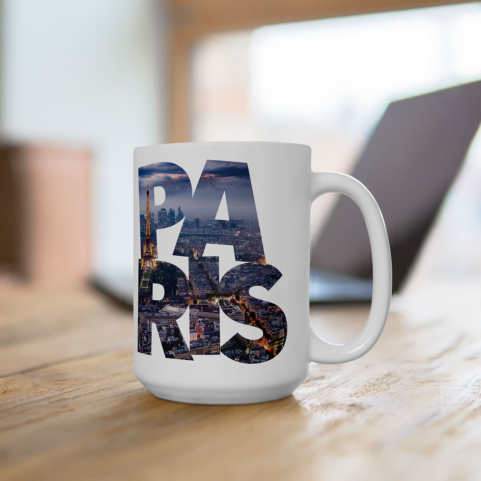 Thumbnail: Must Seen Paris Mug CFI V2 - Big - Life Style - Right
