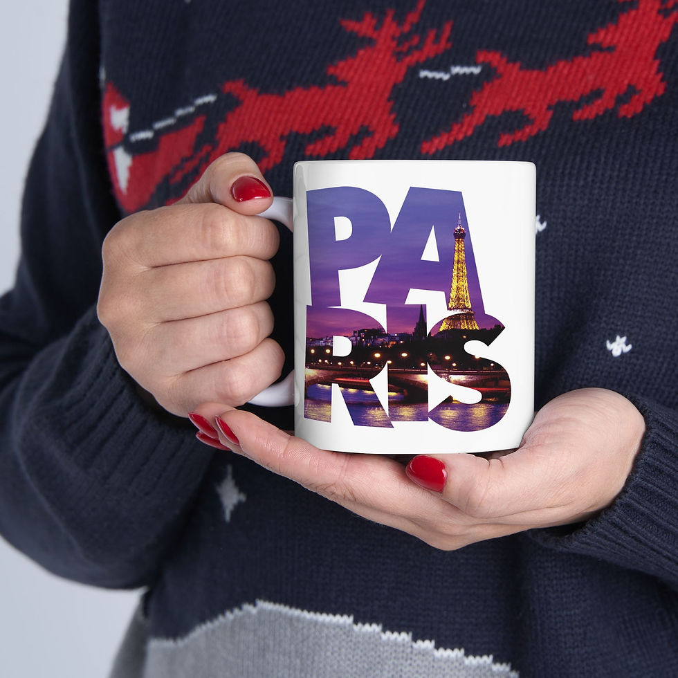 Thumbnail: Must Seen Paris Mug CFI V8 - Life Style - On hand