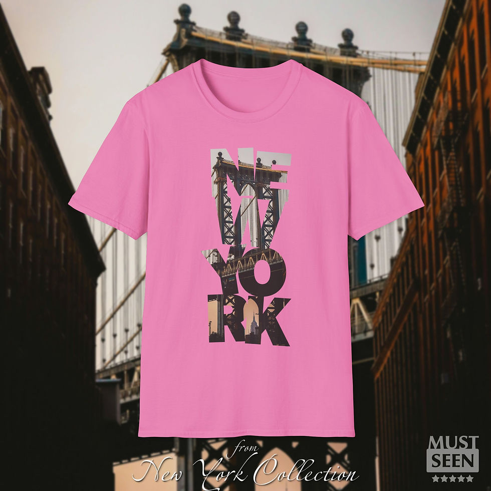 Thumbnail: Must Seen New York T-Shirt CFI V5 - Azalea